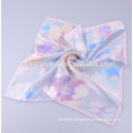 2015 Beautiful Color Satin Style Airline Uniform Accessories 100% Silk Scarf Stewardess For Women